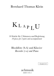 ACH 1101-1 Blocklöte Klavier Titel